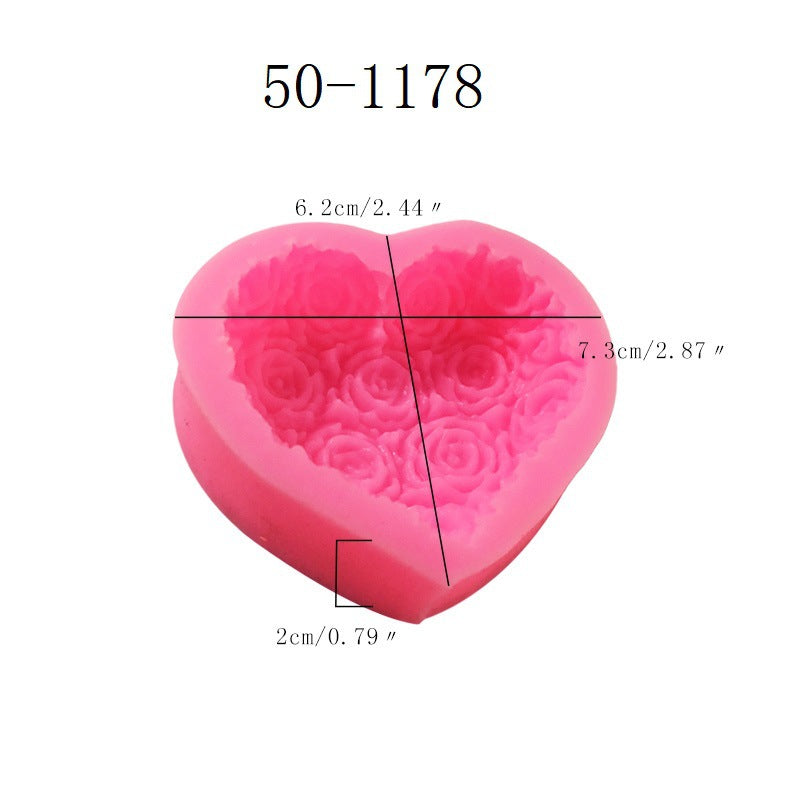 Love Rose Silicone Mould