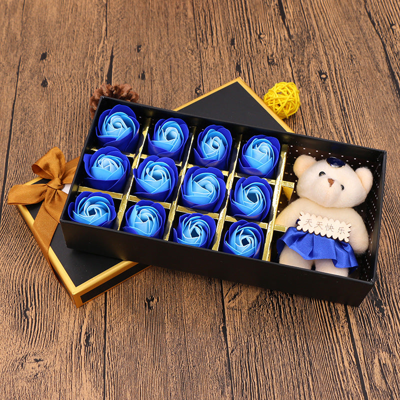 Gift Box Soap Flower