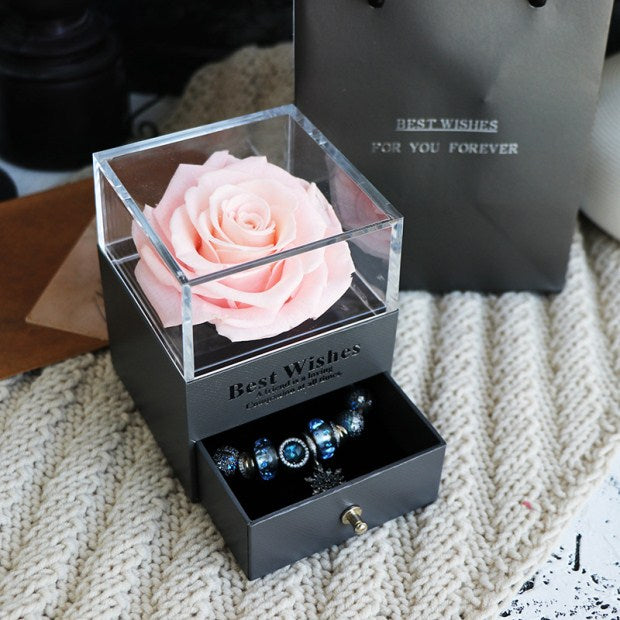 Eternal Flower Rose Jewelery Box