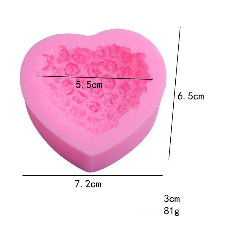 Love Rose Silicone Mould