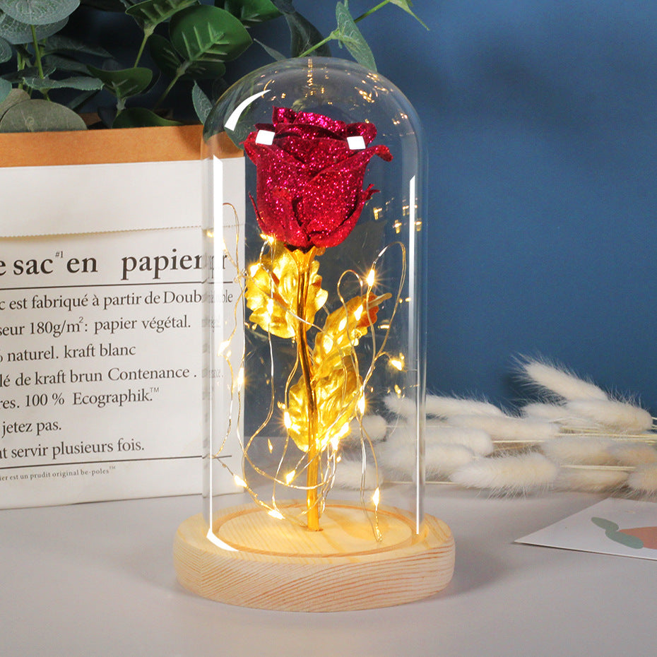 Eternal Rose Flowers LED Light