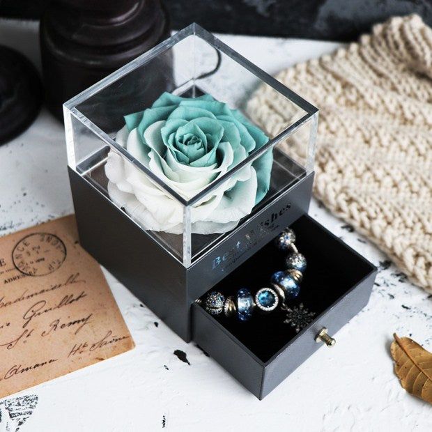 Eternal Flower Rose Jewelery Box