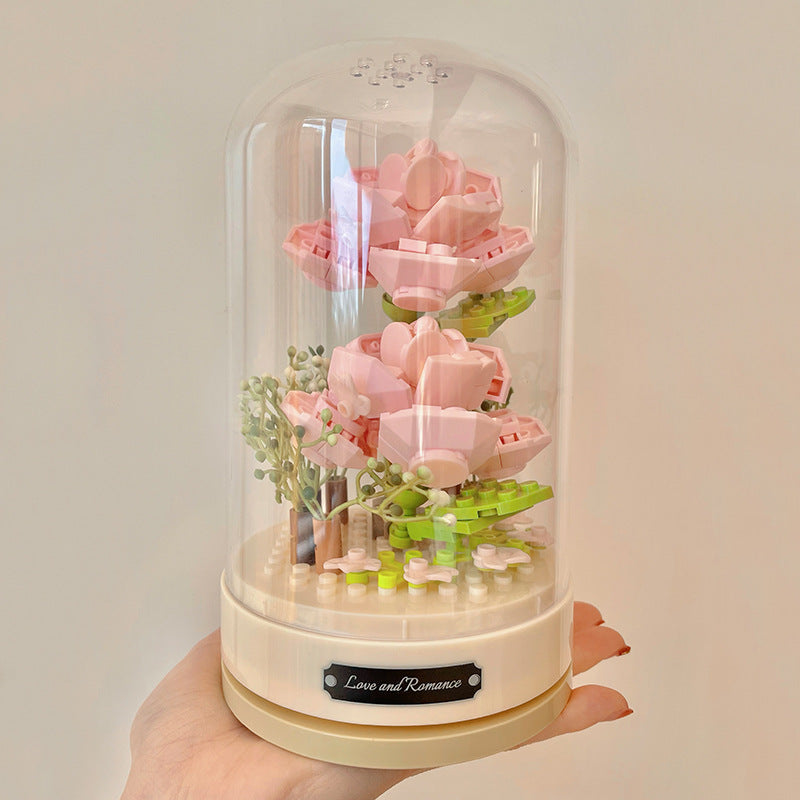 Rose Eternal Flower Building Block