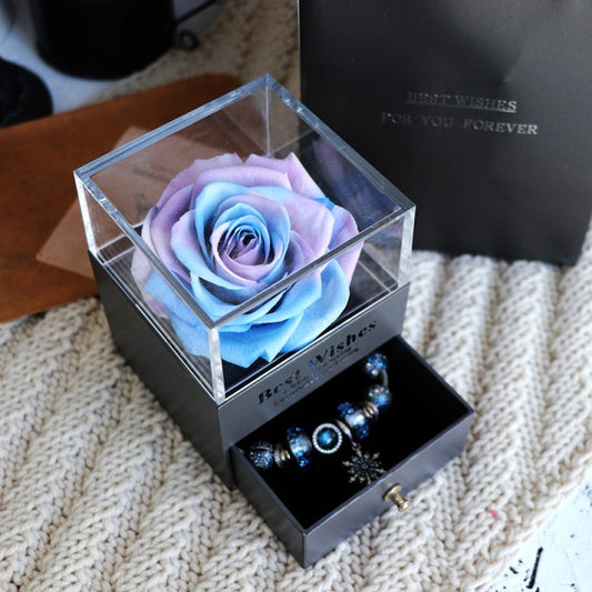 Eternal Flower Rose Jewelery Box