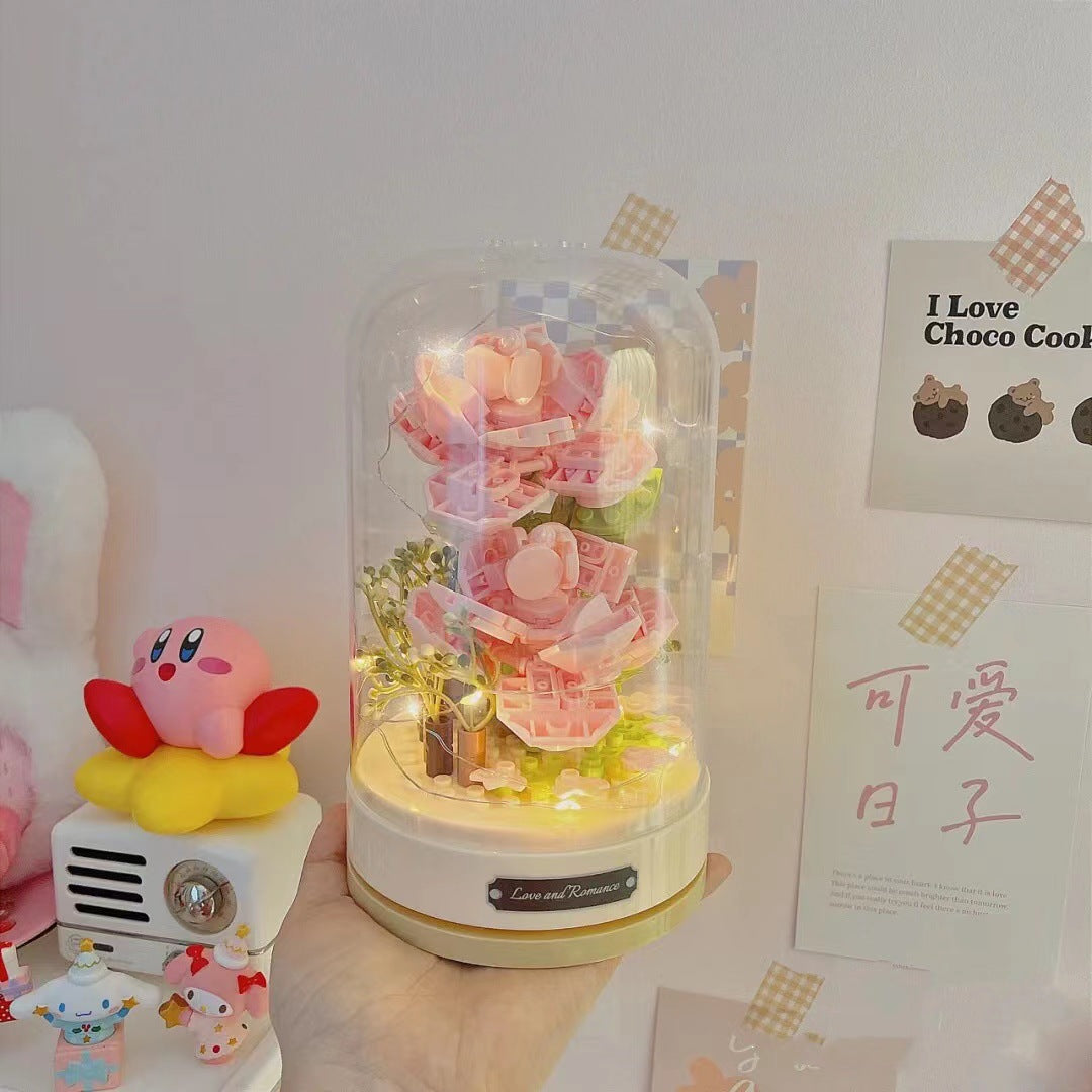 Rose Eternal Flower Building Block