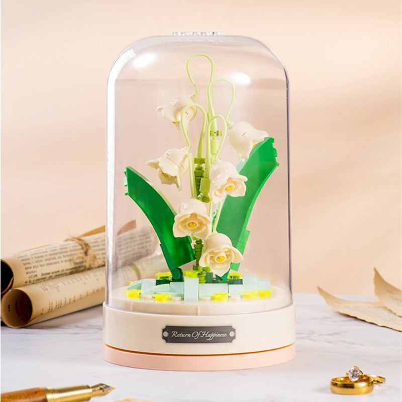 Rose Eternal Flower Building Block
